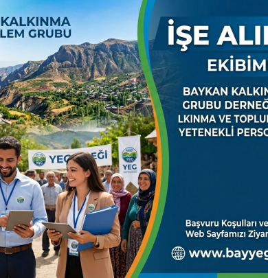 BAYKAN KALKINMA YEREL EYLEM GRUBU DERNEĞİ İŞE ALIM İLANI-2