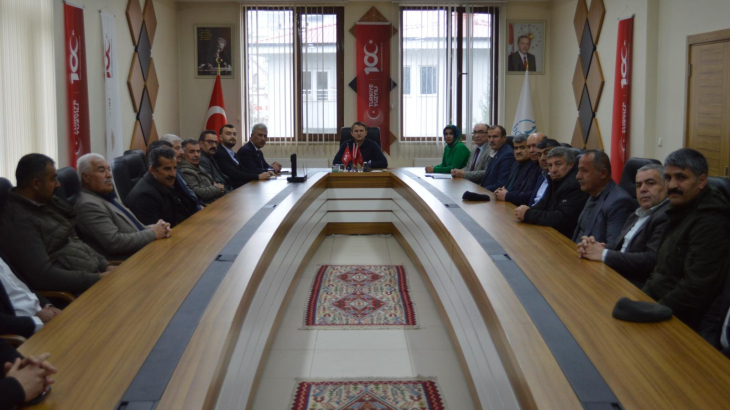 Baykan Kalkınma Yerel Eylem Grubu Derneği Muhtarlar Toplantısı Düzenledi