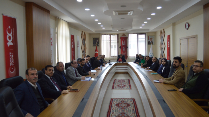 Baykan Yerel Kalkınma Grubu Derneği, Kurum Amirleriyle Toplantı Düzenledi