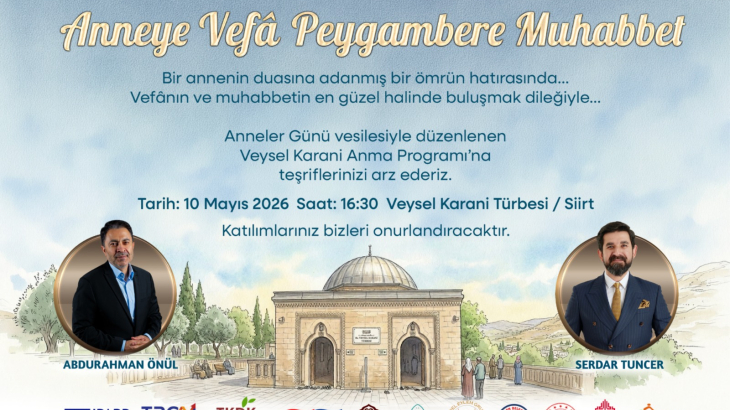 Hz. Veysel Karani Anma ve Anneler Günü Etkinliği