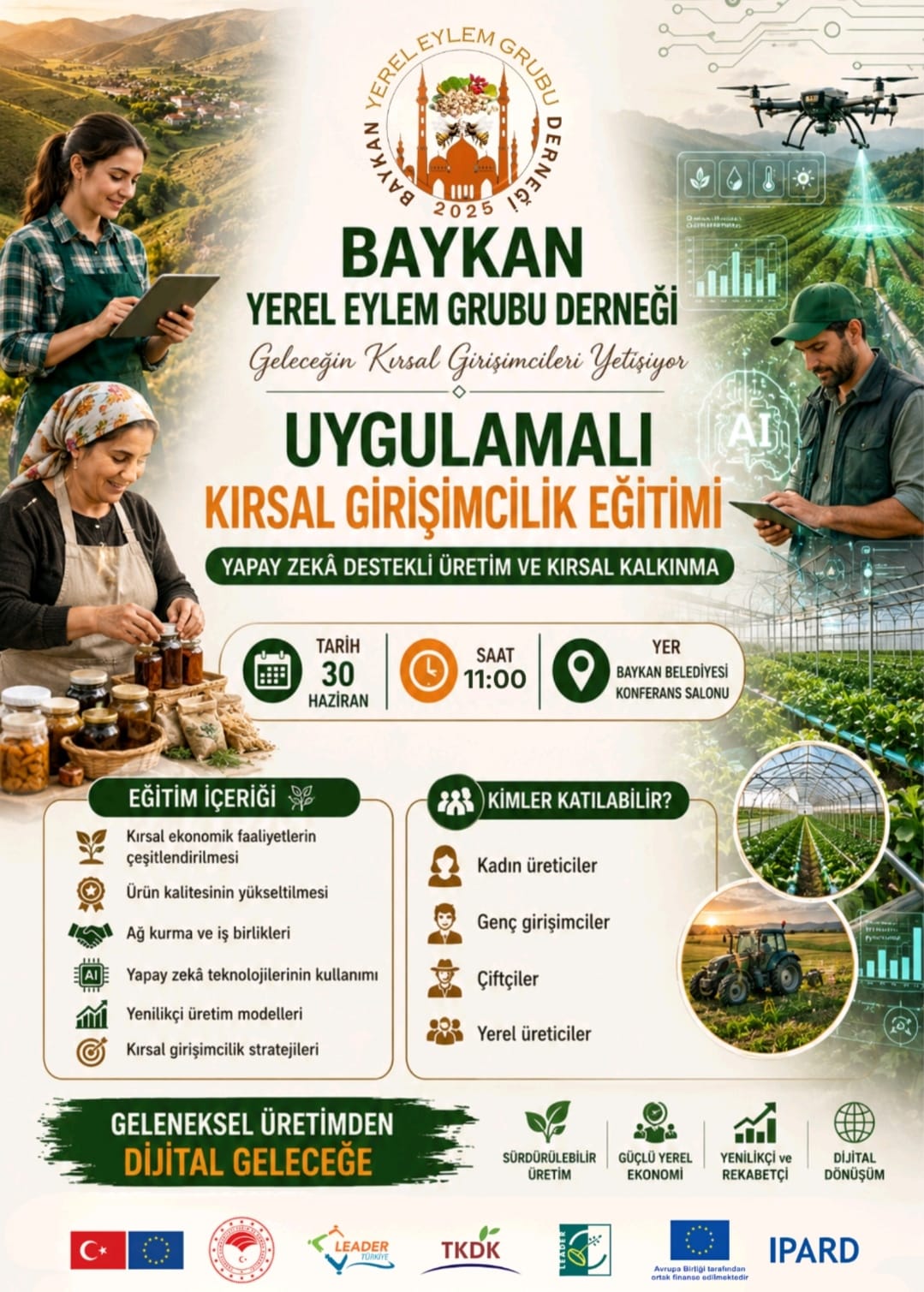 Uygulamalı Kırsal Girişimcilik Eğitimi